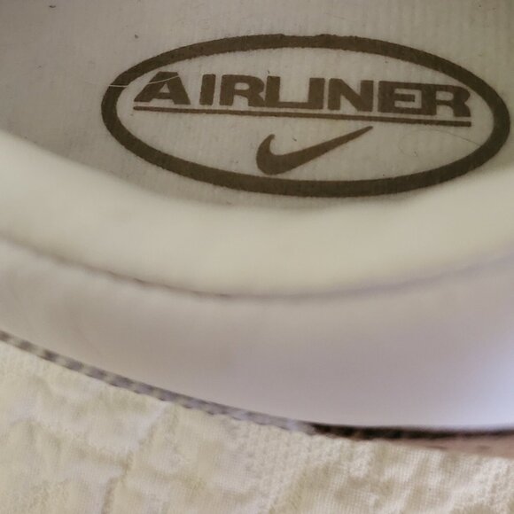 Women's Nike Air Lined Golf Leather Shoes Saddle Oxfords White Size 6M - Picture 8 of 10